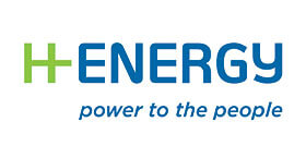 H Energy - Power to the People Logo